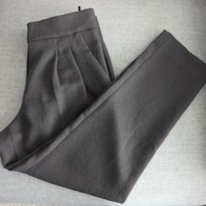 Aritzia Dark Gray Wide-Leg Pants